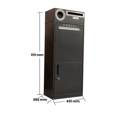 Street Parcel Pillar Letter Box_2